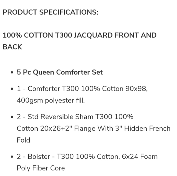 Sobel Westex comforter set - Picture 3 of 5